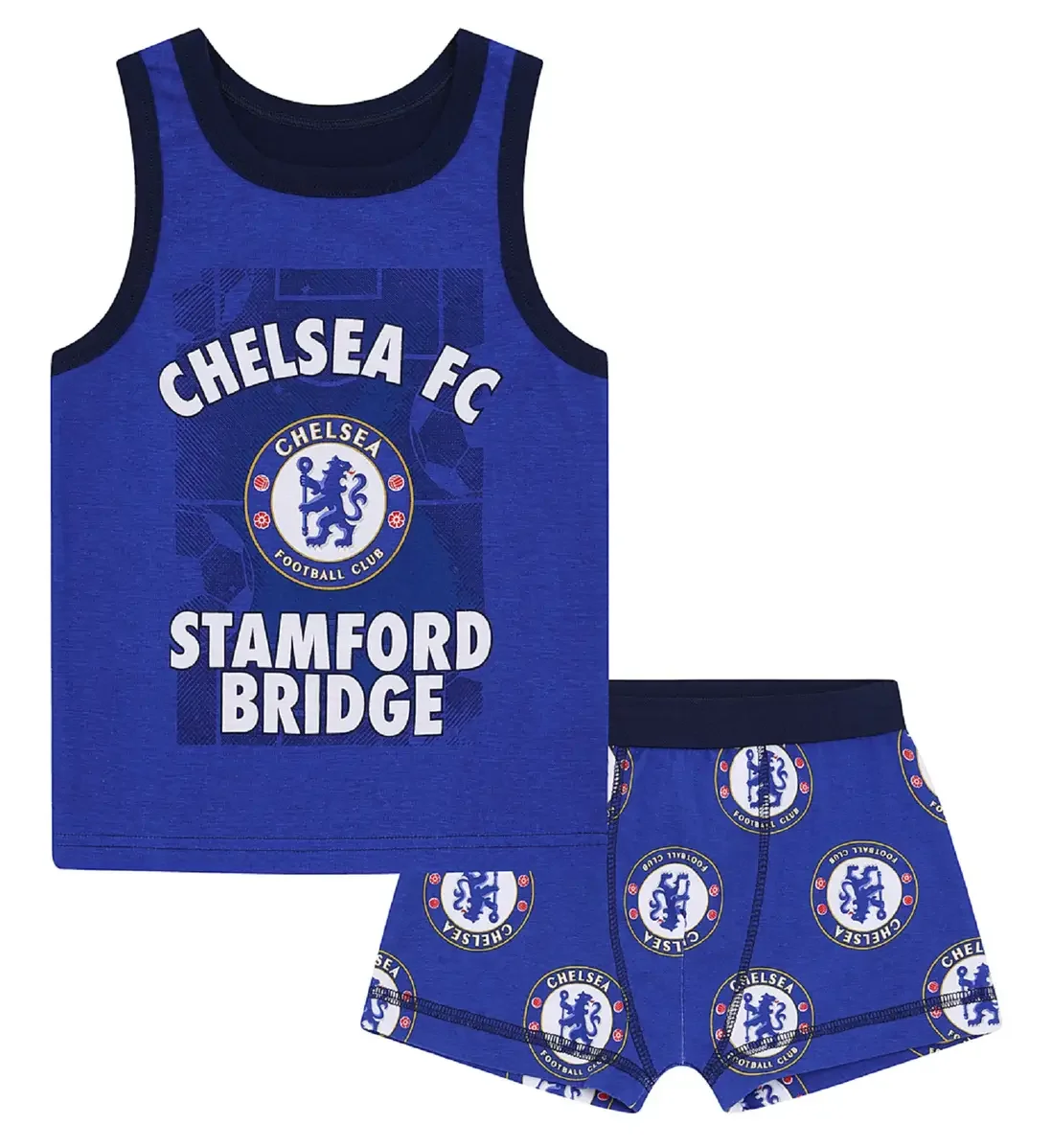 Chelsea FC Kids Boxer Shorts & Vest Set
 £7.99 