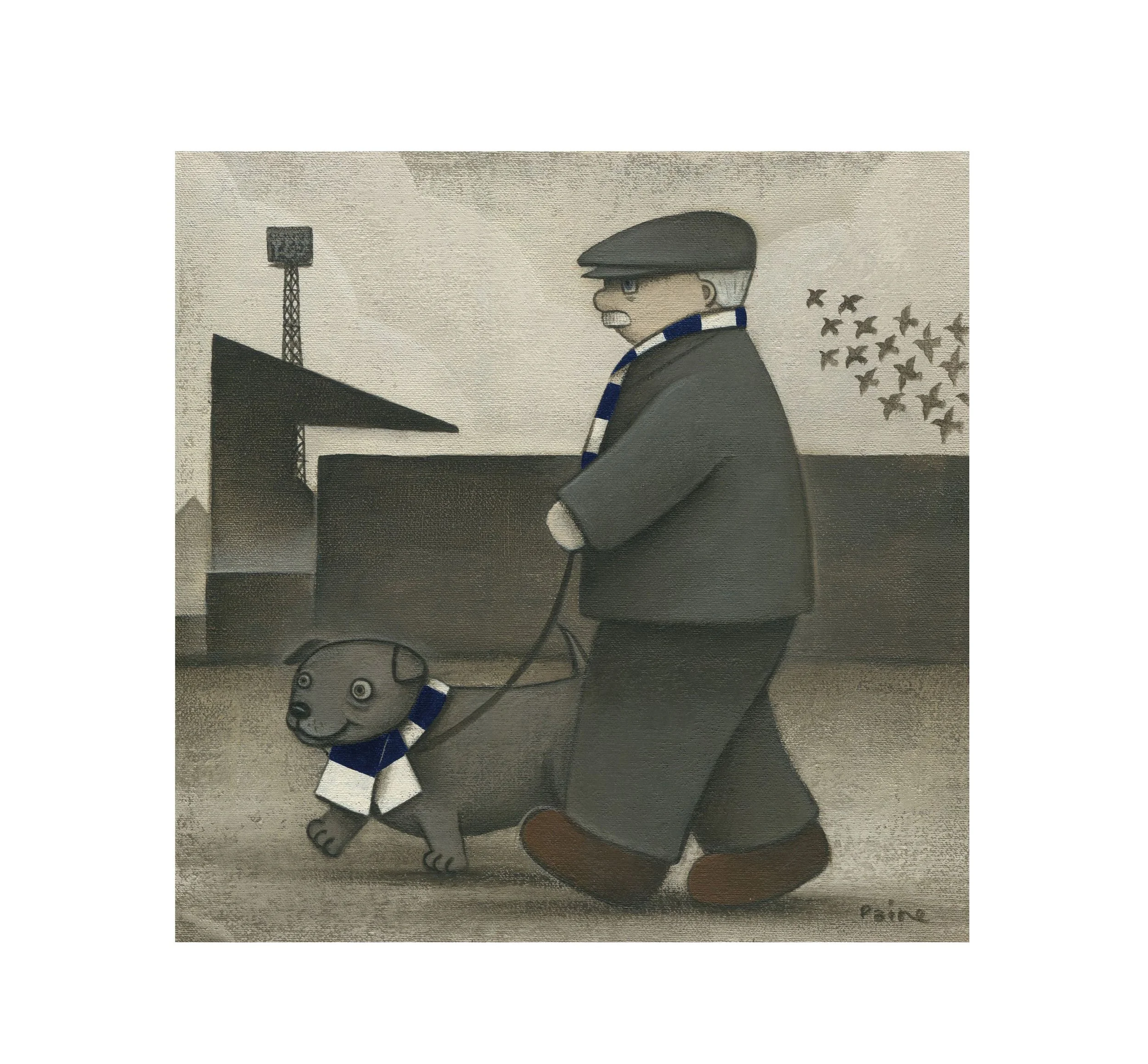 Tottenham Hotspur FC Walkies | Signed Football Print by Paine Proffitt - £65.00