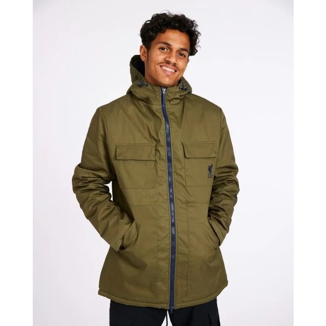 LFC Mens Khaki Parka Jacket - £80.00