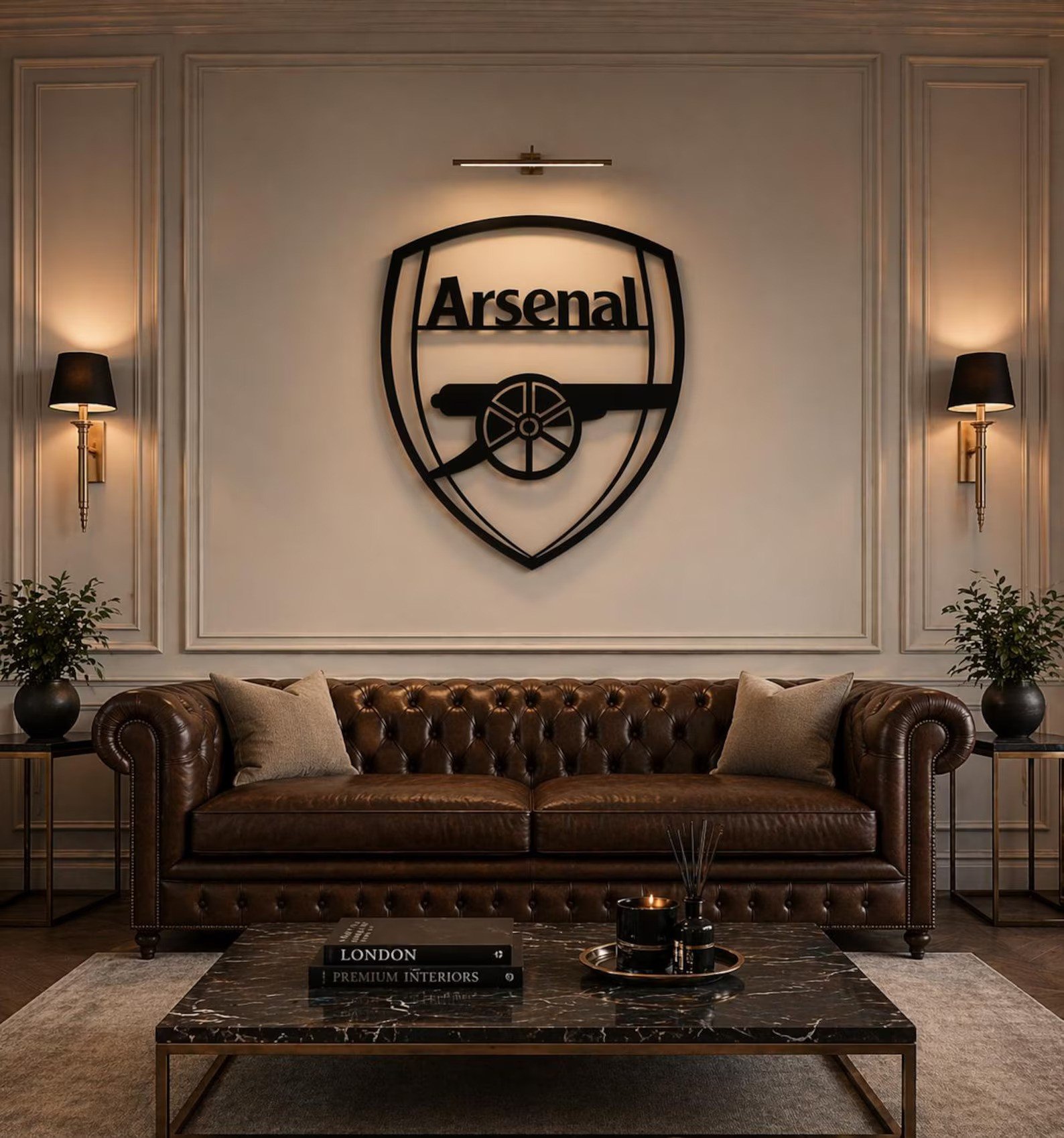 Arsenal Metal Wall Art
 £38.36  