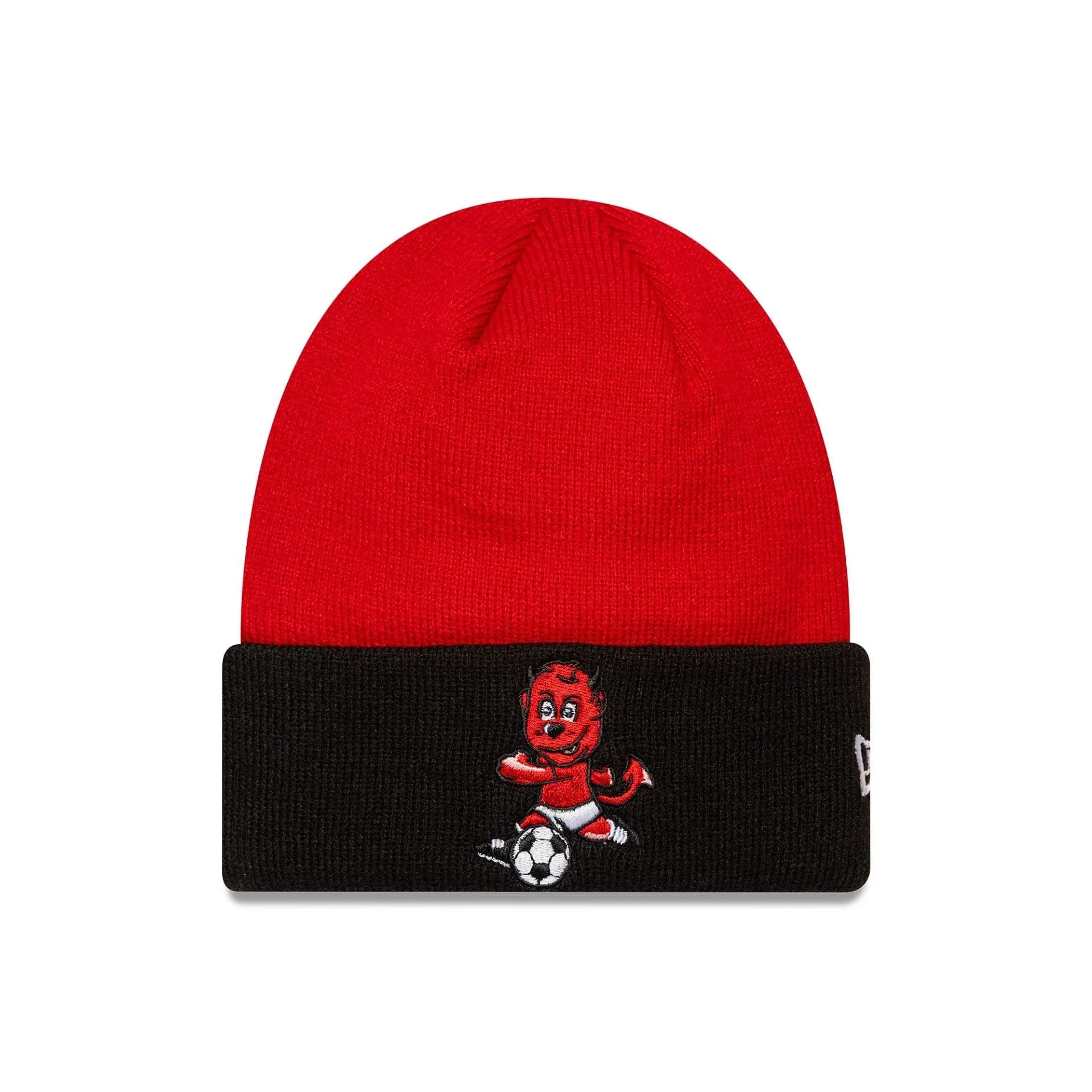 Youth Fred The Red Manchester United FC Red Cuff Knit Beanie Hat -  £22.00 