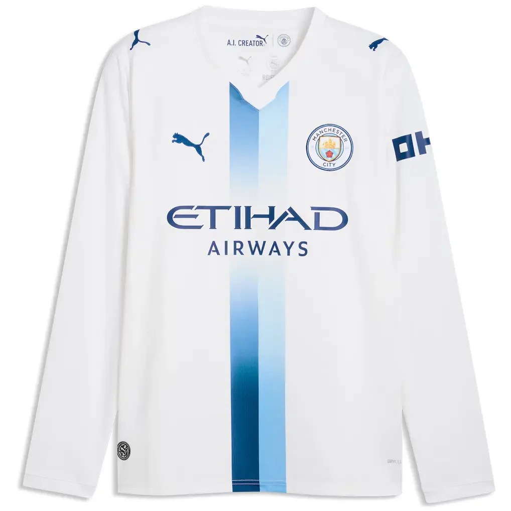 Manchester City Puma Third Shirt 2026-27 - Long Sleeve
 £90.00 