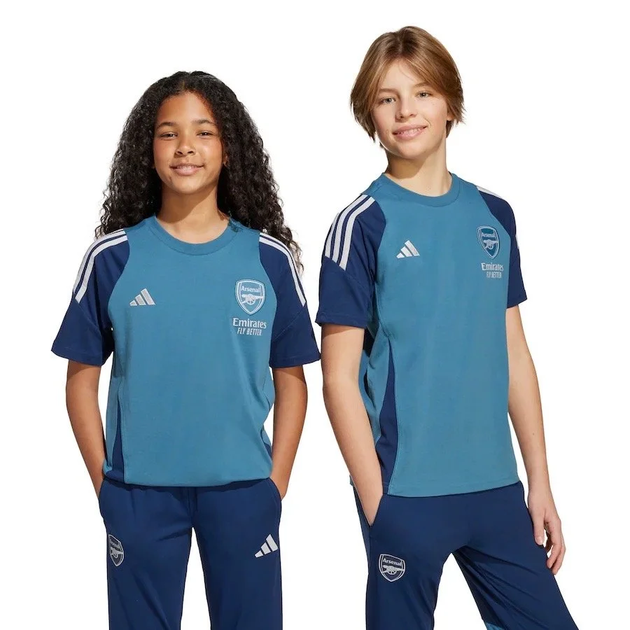 Arsenal adidas Training T-Shirt - Blue - Kids £25
