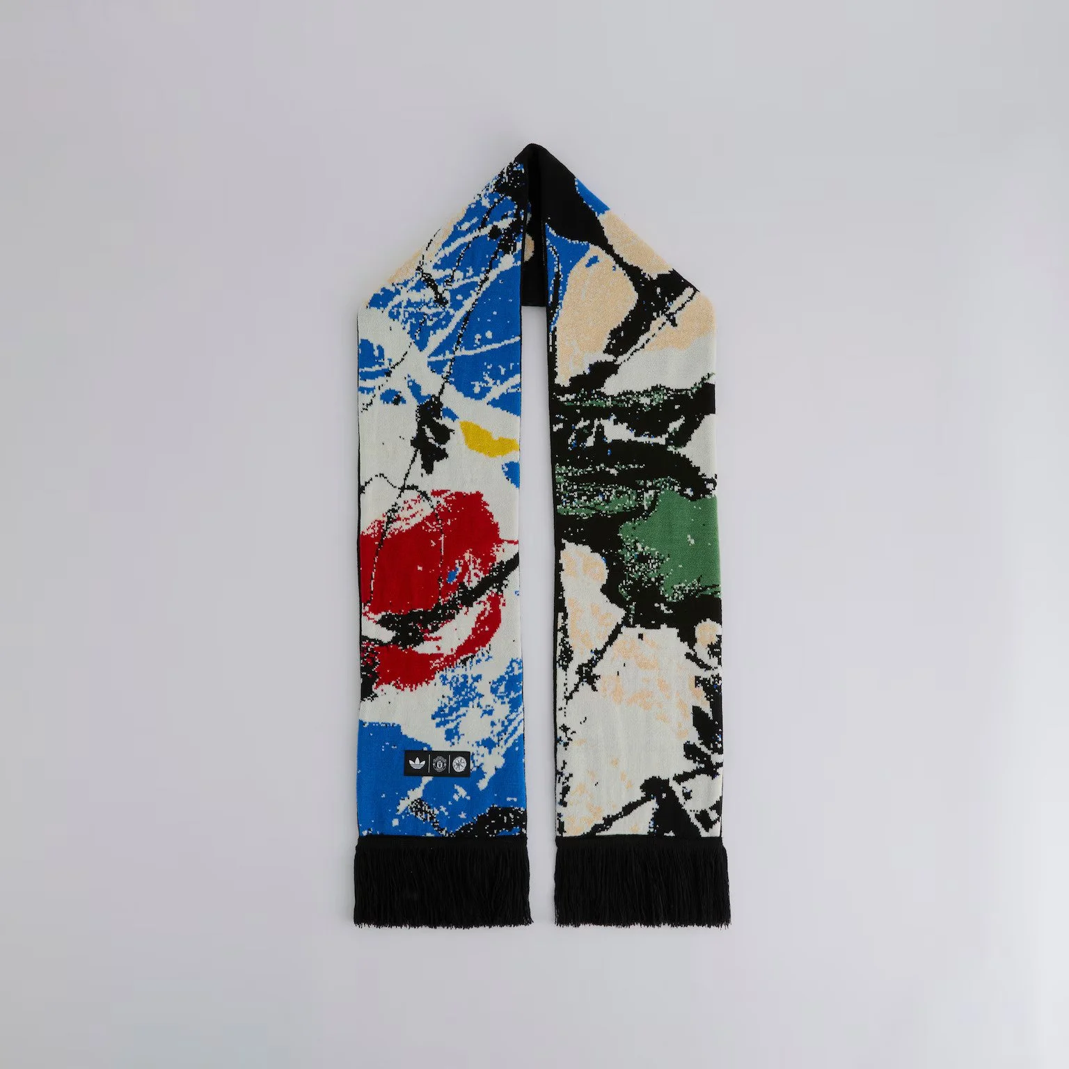 Manchester United x adidas Stone Roses Scarf Multi - £38.00