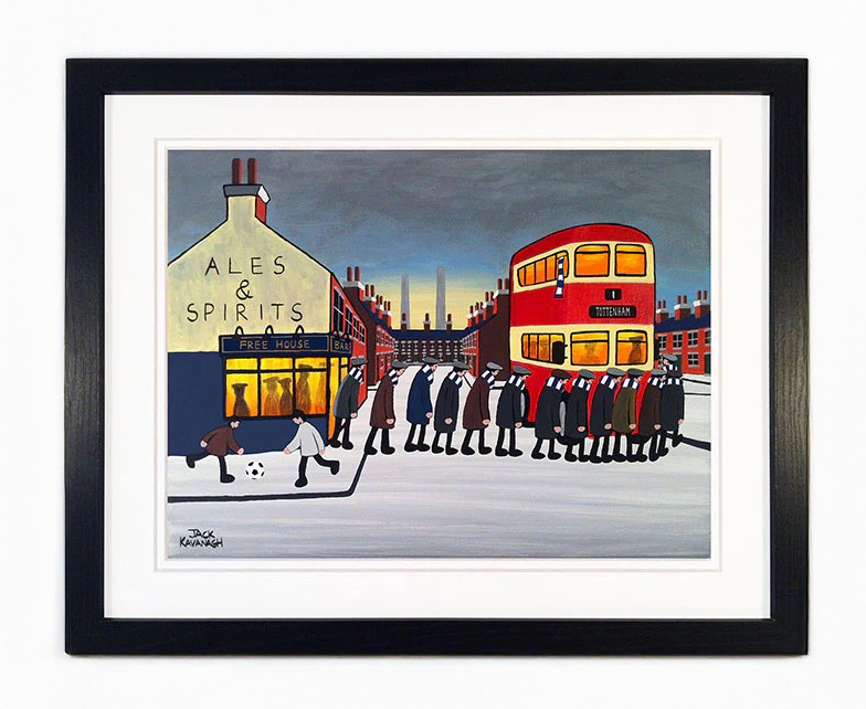 TOTTENHAM HOTSPUR - Going To The Match framed print - £50.00