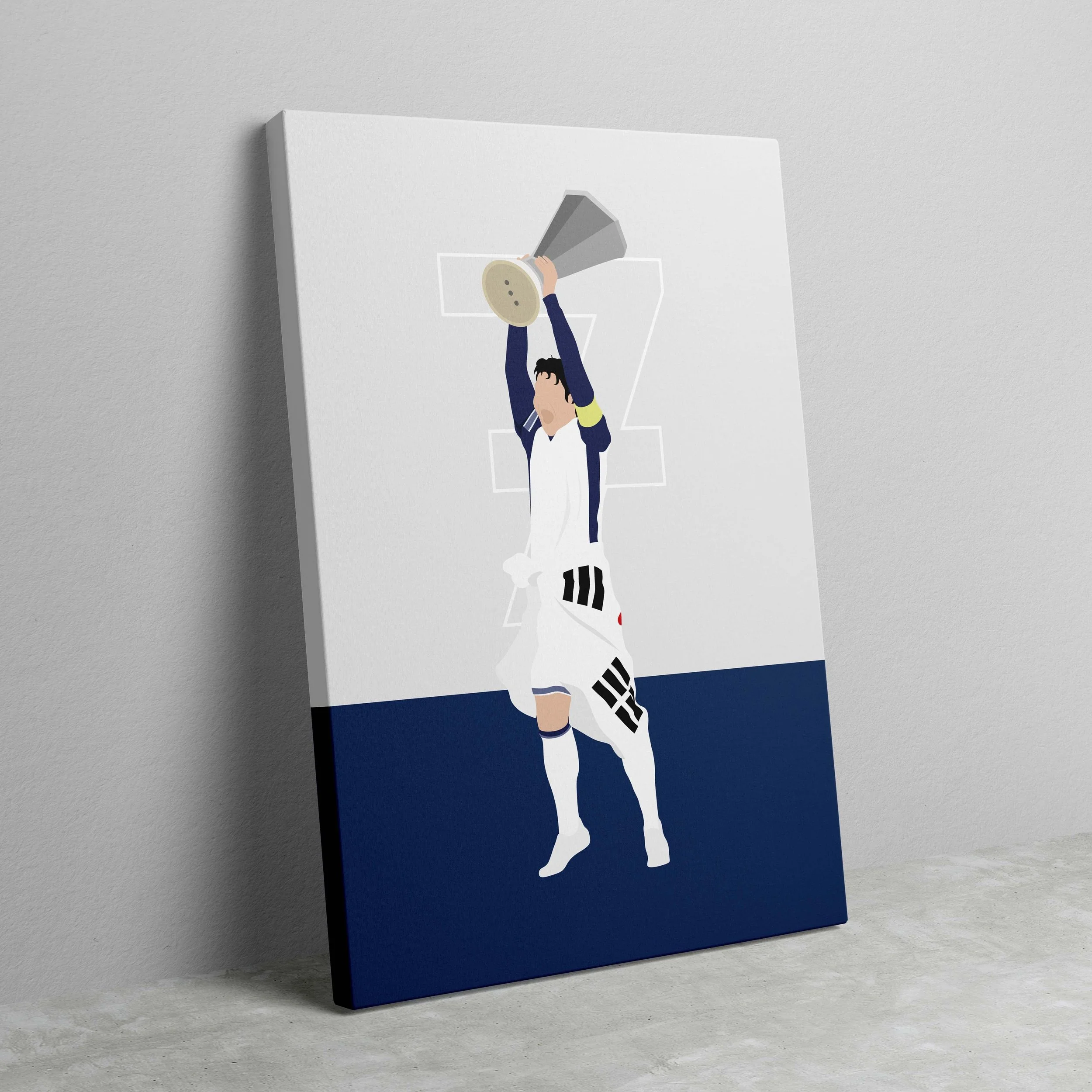 Son Heung-Min Europa League | Tottenham Hotspur FC | A3 Canvas Wall Art - £45.00