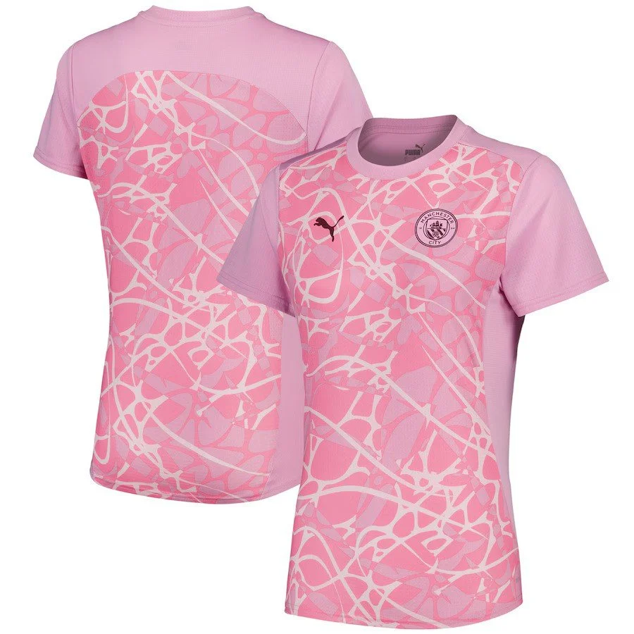 Manchester City PUMA Pre Match Top Pink Women's - £40.00