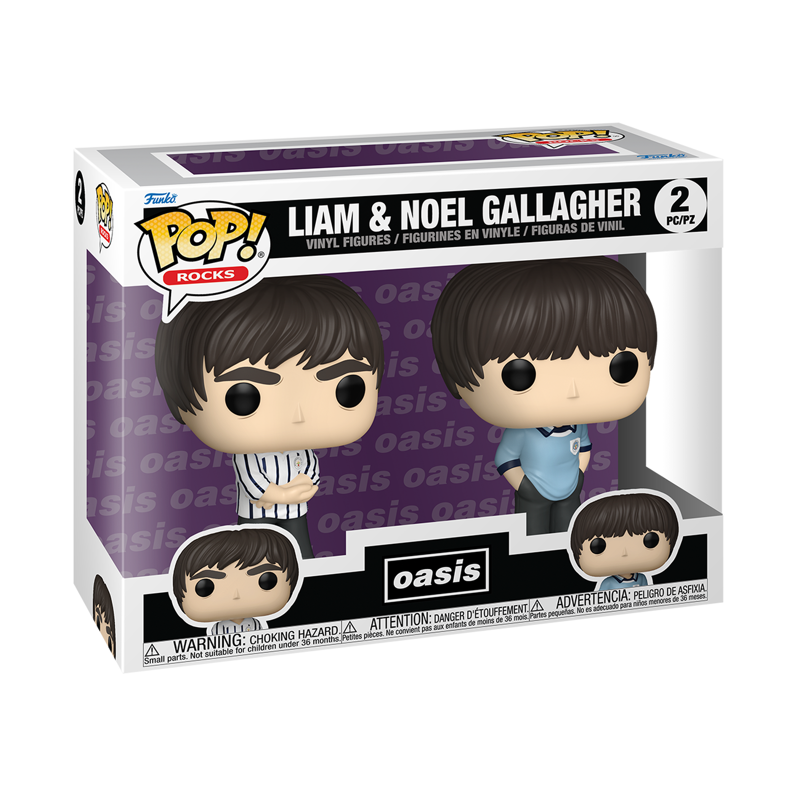 Oasis Funko Manchester City Pop 2 pack
 £30.00  