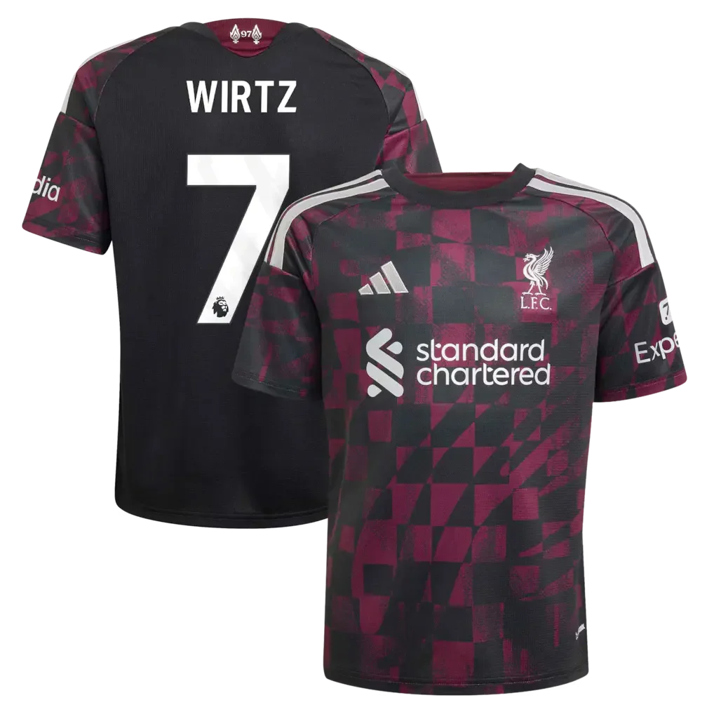 Liverpool adidas Kids Third Shirt 2026-27 Wirtz
 £75.00  