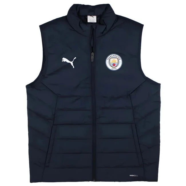 2025-2026 Man City Training Gilet (Deep Navy) - £64.99