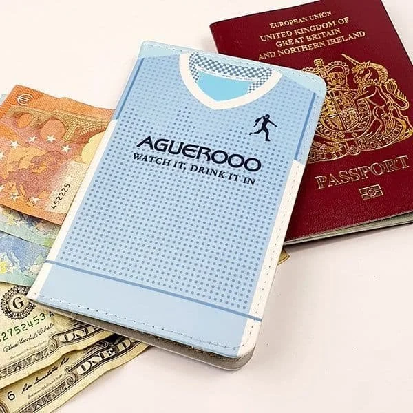 Manchester City Aguerooooo Kit Passport Cover - £12.99