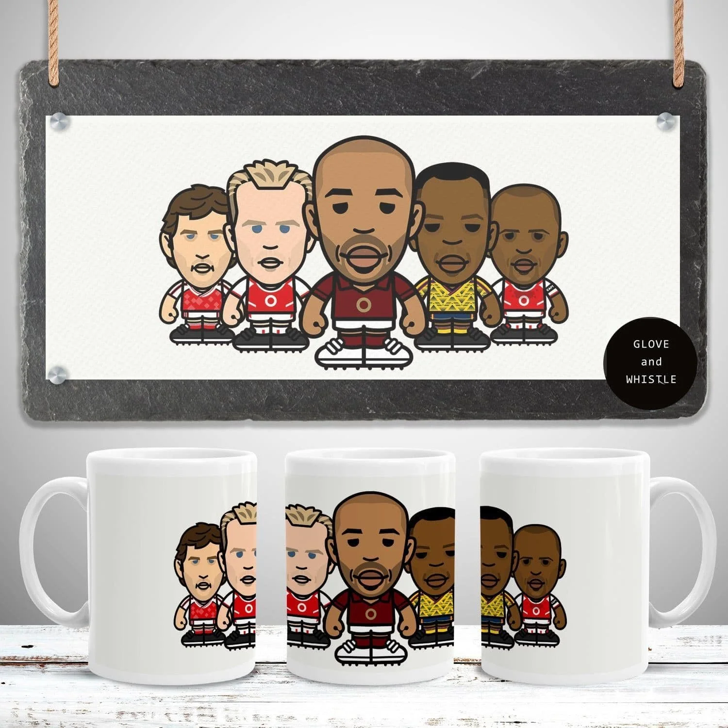 Arsenal Legends Ceramic Mug
 £11.99 