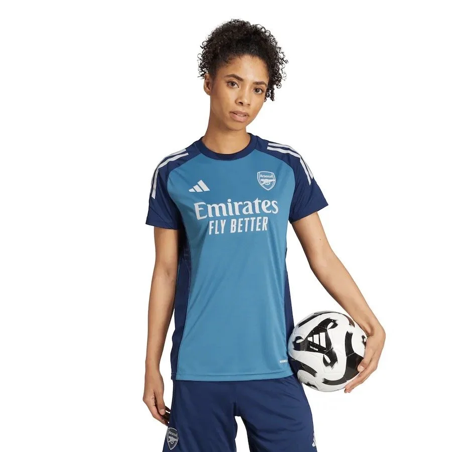 Arsenal Adidas Training Jersey - Blue - Womens - £31.50
