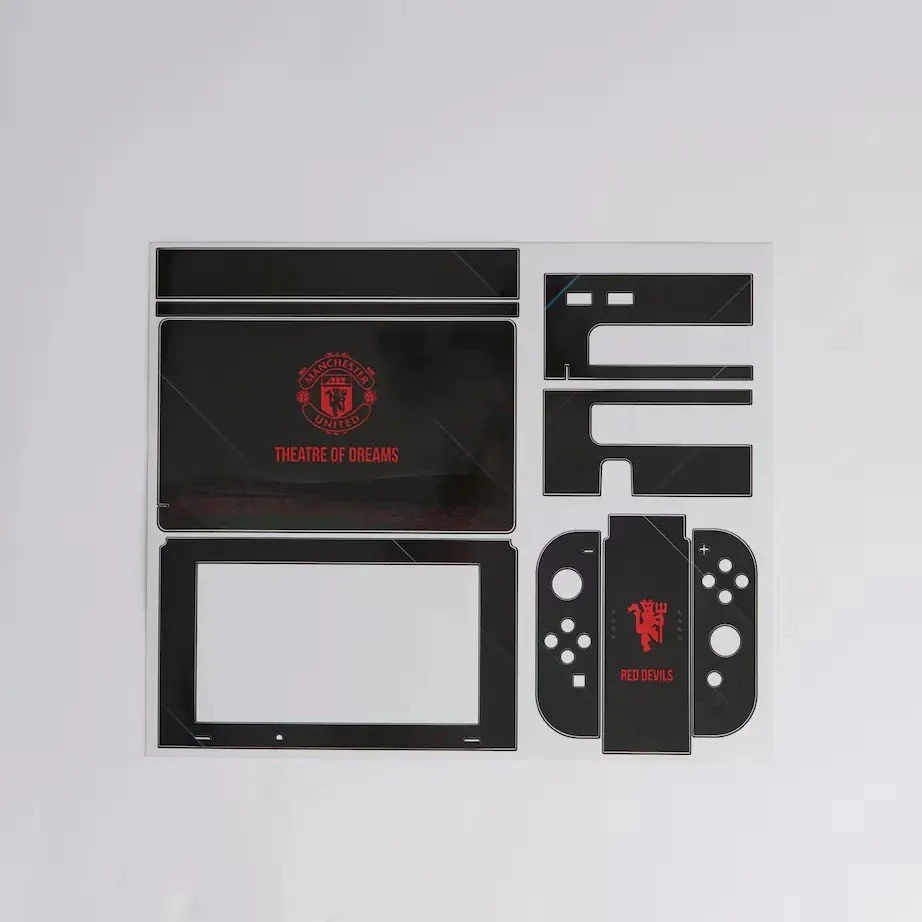Manchester United Nintendo Switch (Original)Skin Bundle Black - £30.00