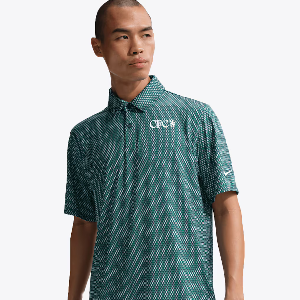 Chelsea Nike Dri-FIT Velocity Golf Polo - Malachite - Mens - £49.99