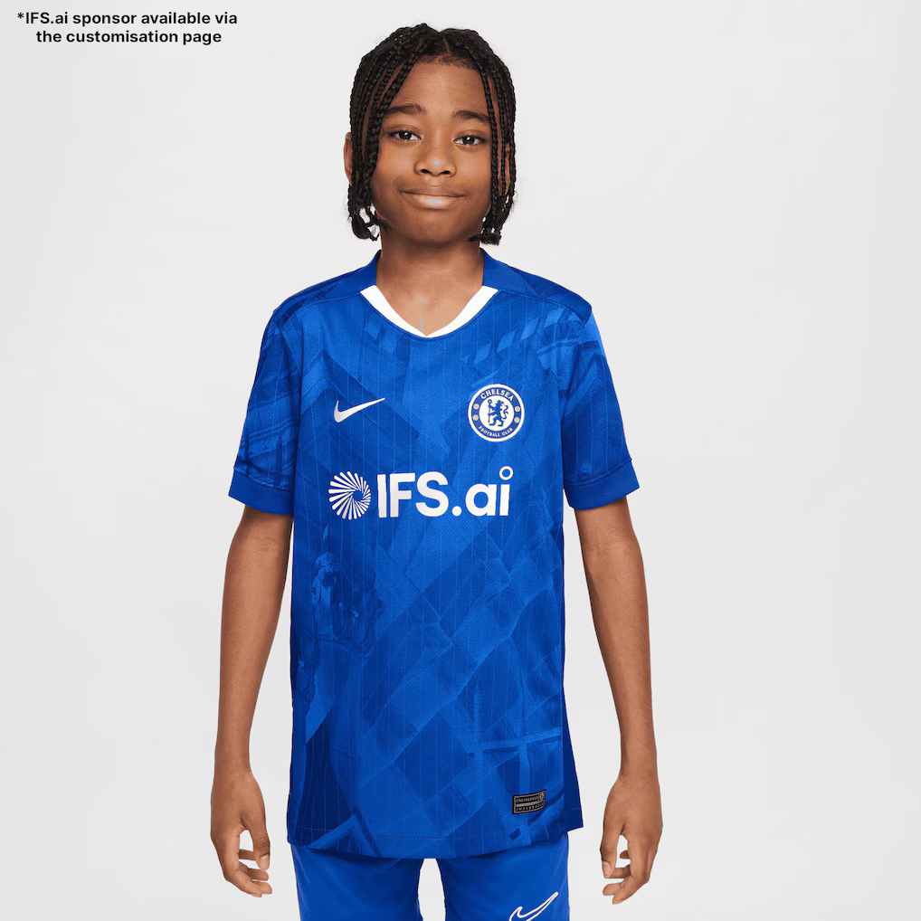Chelsea Nike Home Stadium Shirt 2025-26 - Kids - £64.99