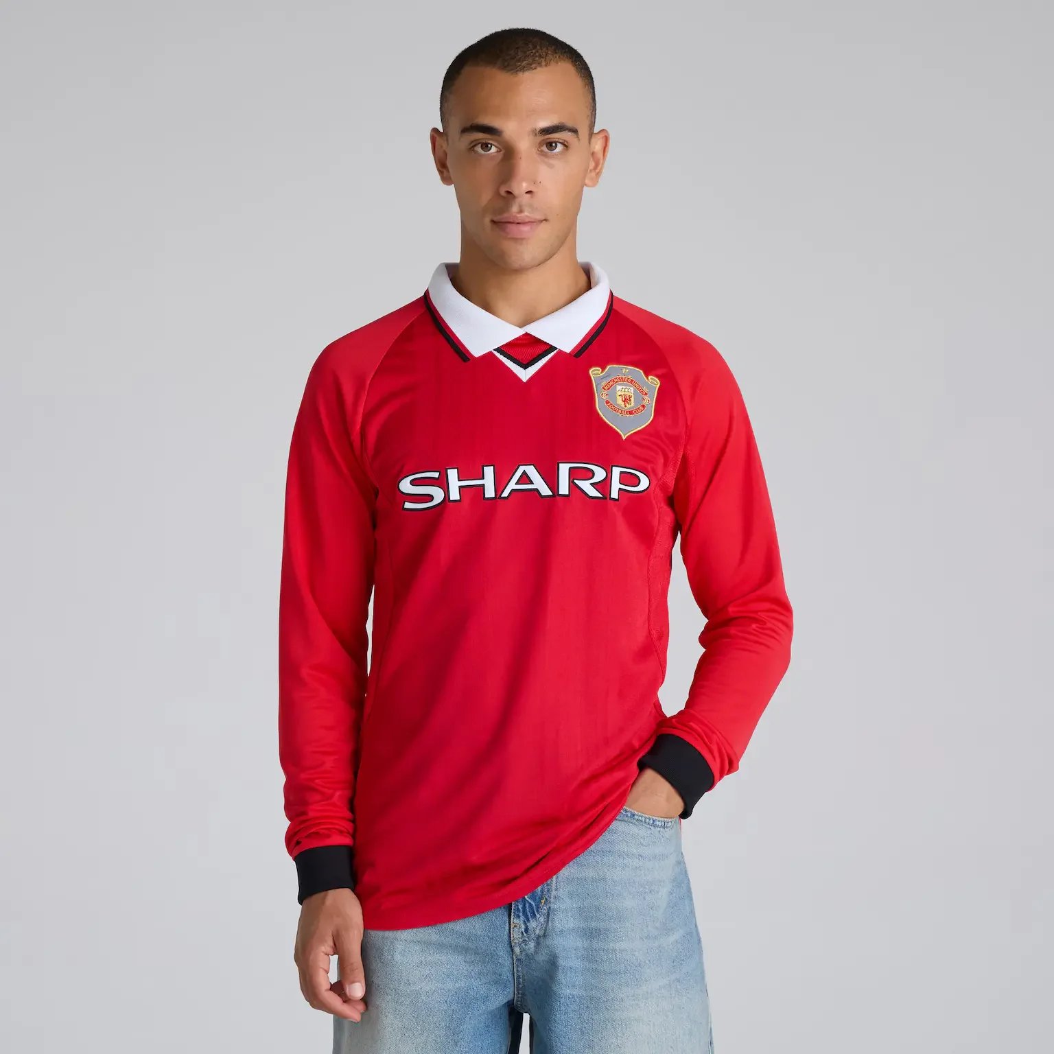 Manchester United Long Sleeve 1999 Champions League Final Shirt Red
 £65.00 