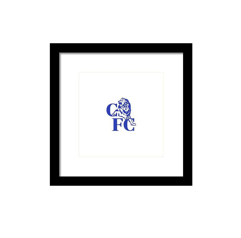 Classic Lions Logo Chelsea FC Framed Print 8" x 8" Framed
 £51.00 