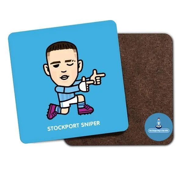 Manchester City Phil Foden Sniper Coaster - £4.00