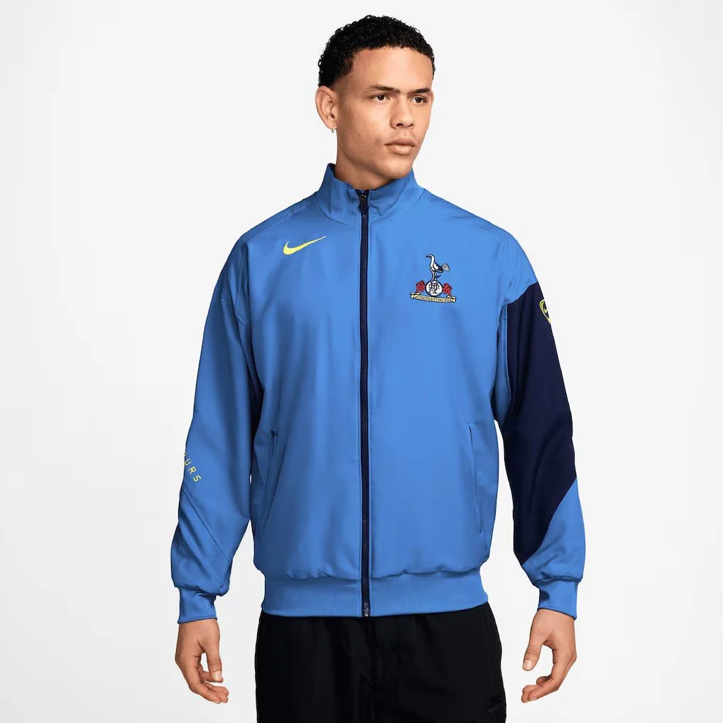 Tottenham Hotspur Nike T90 Third Anthem Jacket | Blue - £64.99
