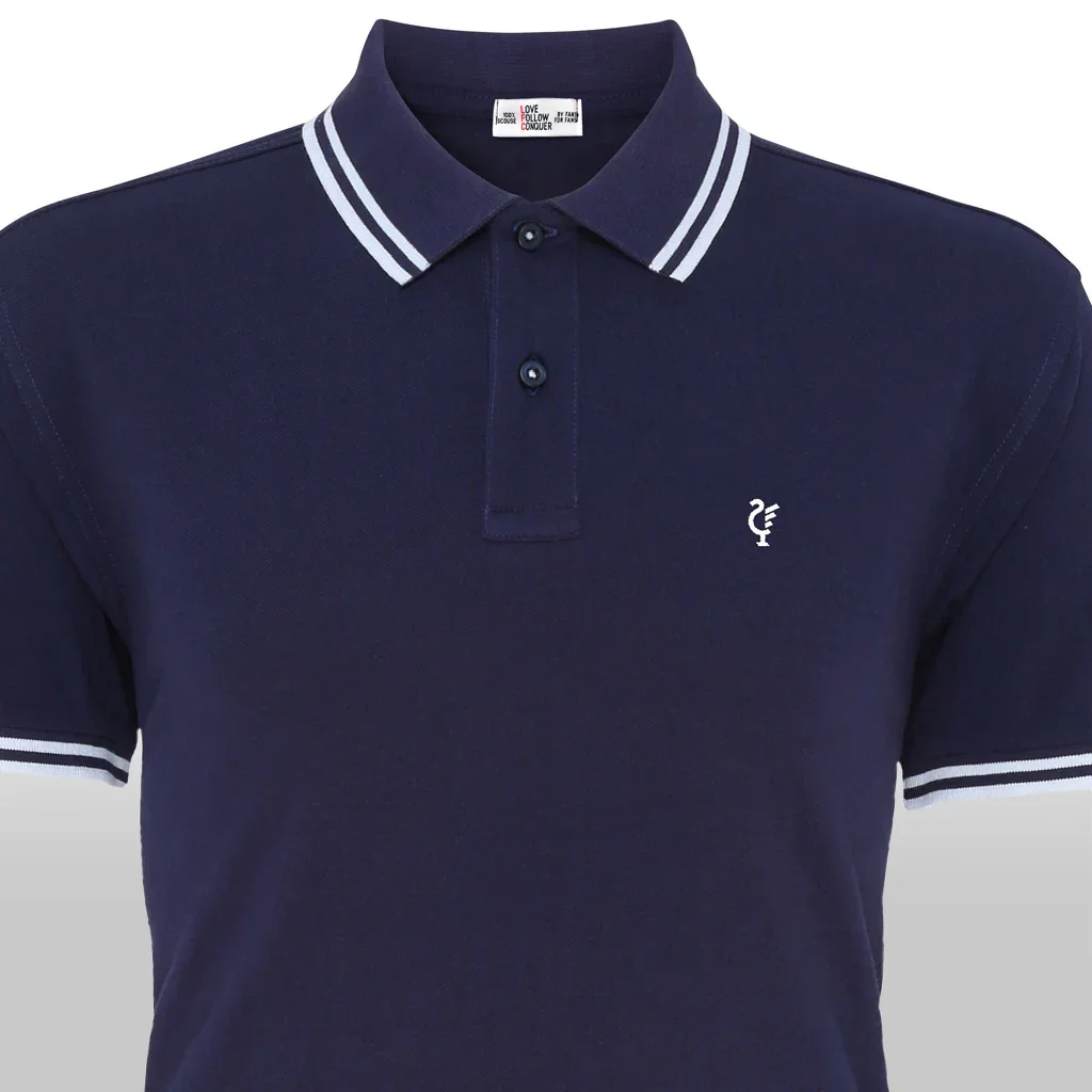 Liverpool Scouse 77 Polo Navy/White = £48.00