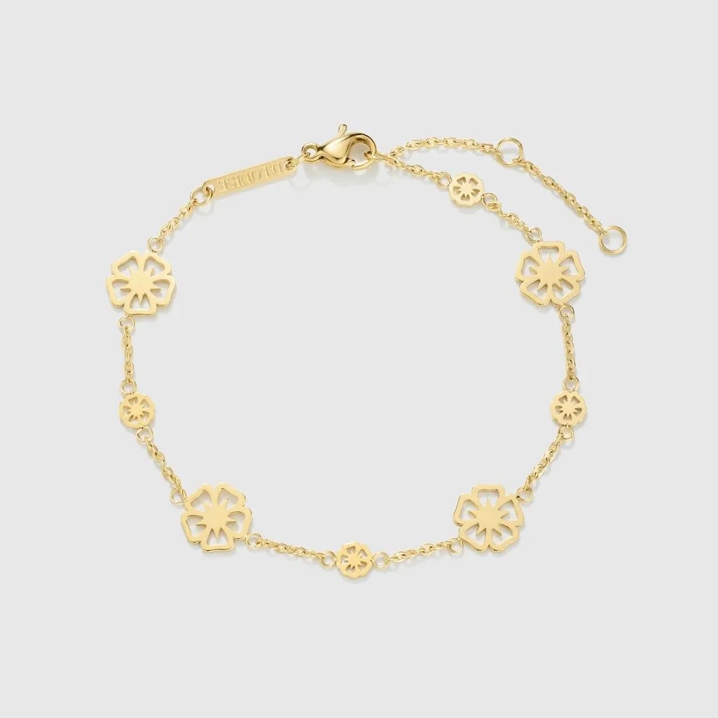 Chelsea Rose Station Chain Bracelet - £65.00
