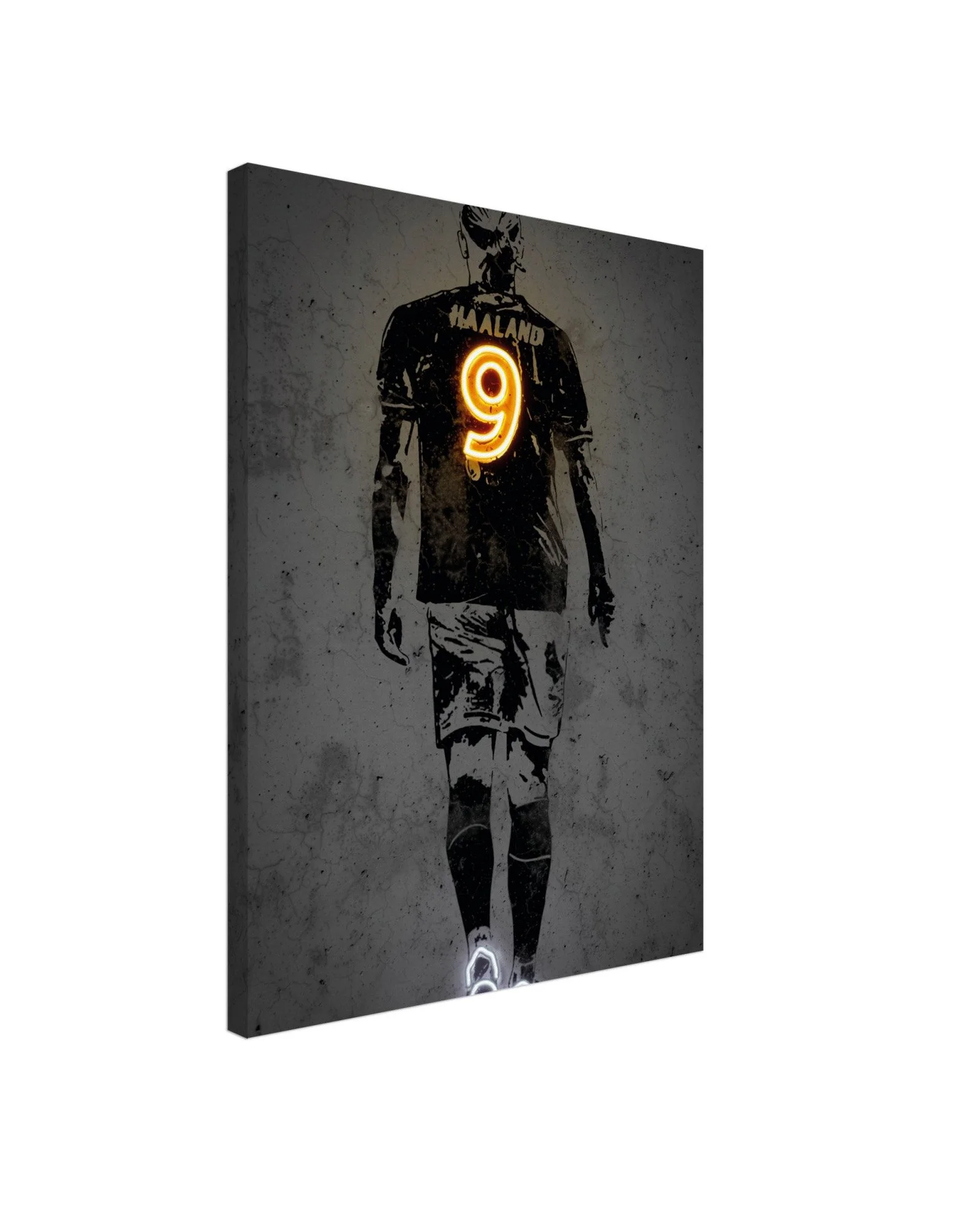 Mnchester City FC Haaland Premium Canvas | 45cm x 60cm - £36.25