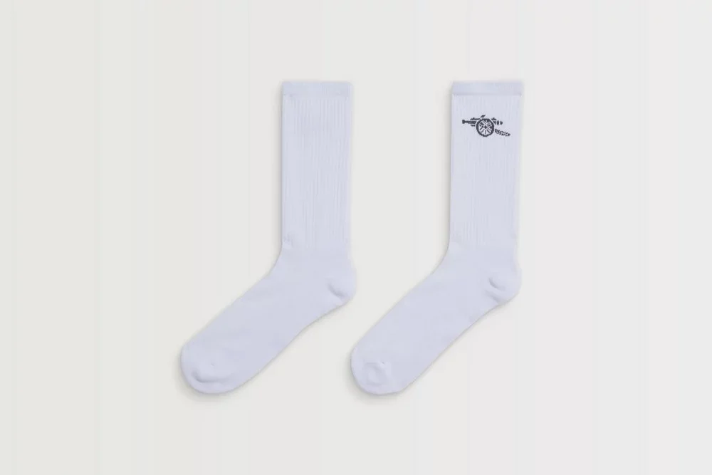 Arsenal Essentials White Cannon Socks
 £10.00 