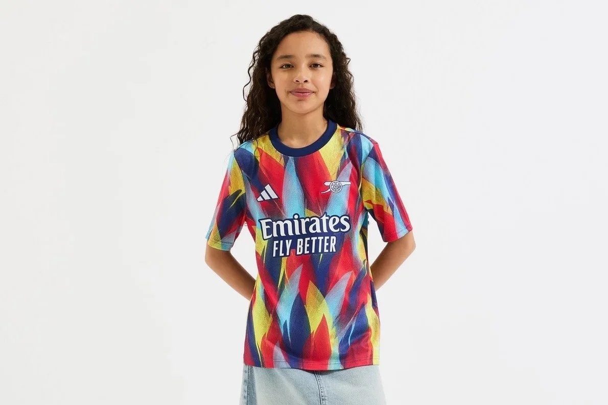 Arsenal adidas Kids 25/26 Pre-Match Shirt
£40.00
