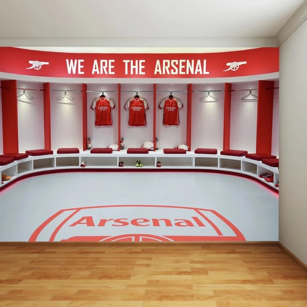 Arsenal FC Stadium Full Wall Mural - Dressing Room £32
