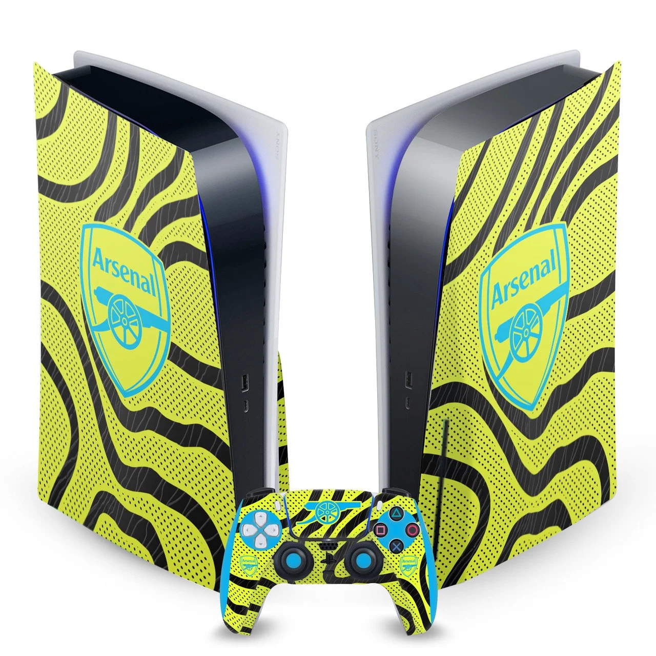 Arsenal FC Vinyl Sticker Skin Cover for Sony PS5 Disc Edition Bundle
 £27.95 