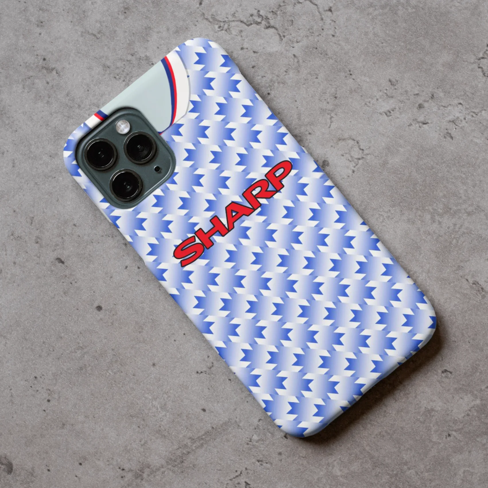 Man Utd Away 1990 Protective Premium Hard Rubber Silicone Phone Case Cover | Iphone & Samsung - £9.99