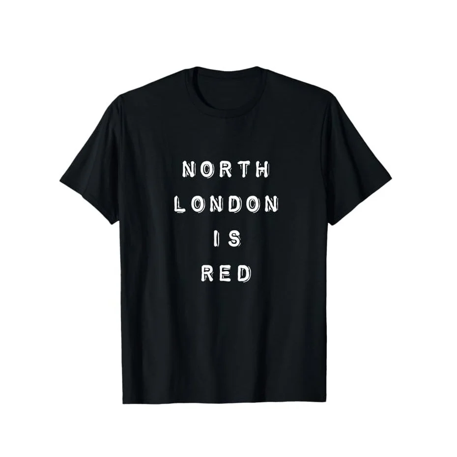 Be More Chill Apparel North London Is Red T-Shirt - £13.49