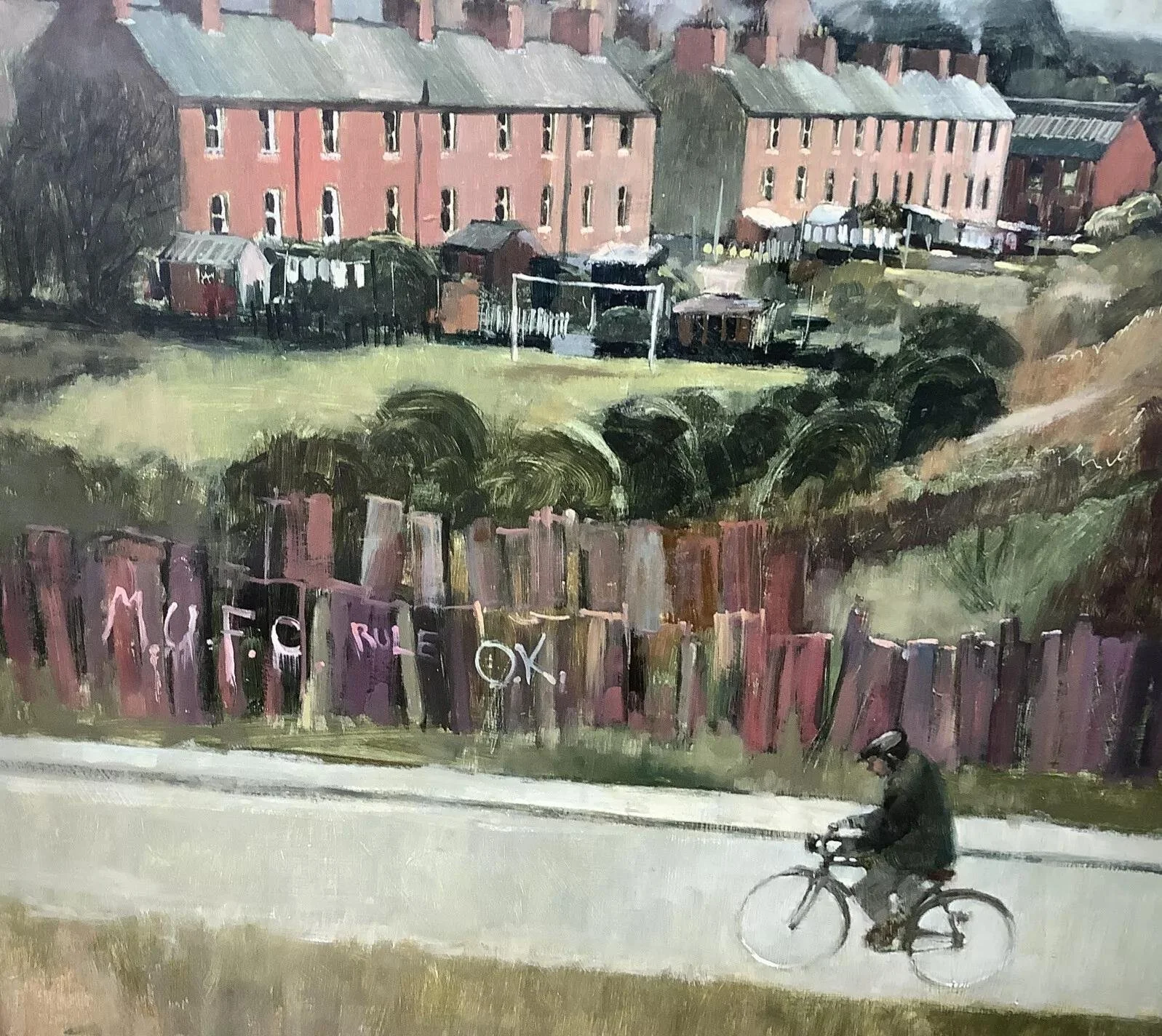 Manchester United - Northern Art - Football - Red Devils Oil on Board - £7,586.68