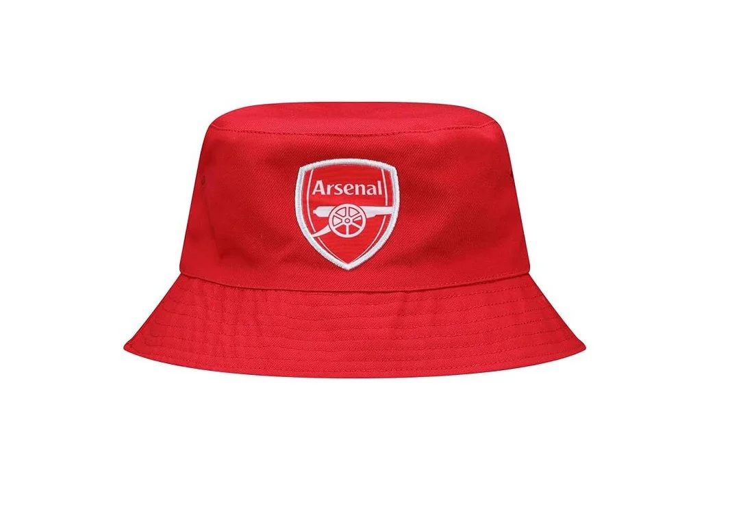 FOCO Officially Licensed Arsenal FC Floral Football Reversible Red Bucket Hat - £18.00