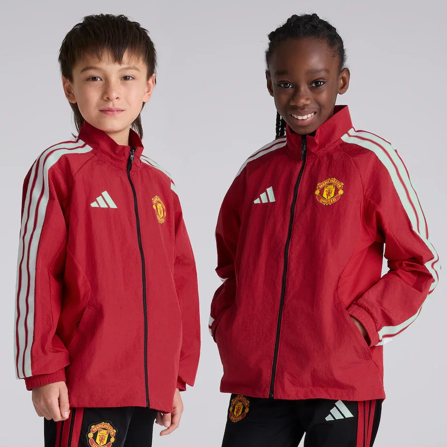 Manchester United 26/27 Kids Anthem Jacket Red - £75.00