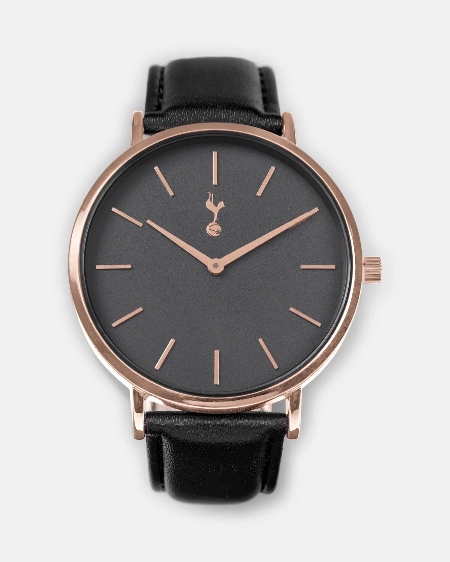 Spurs Womens Black & Rose Gold Watch - 
£45.00