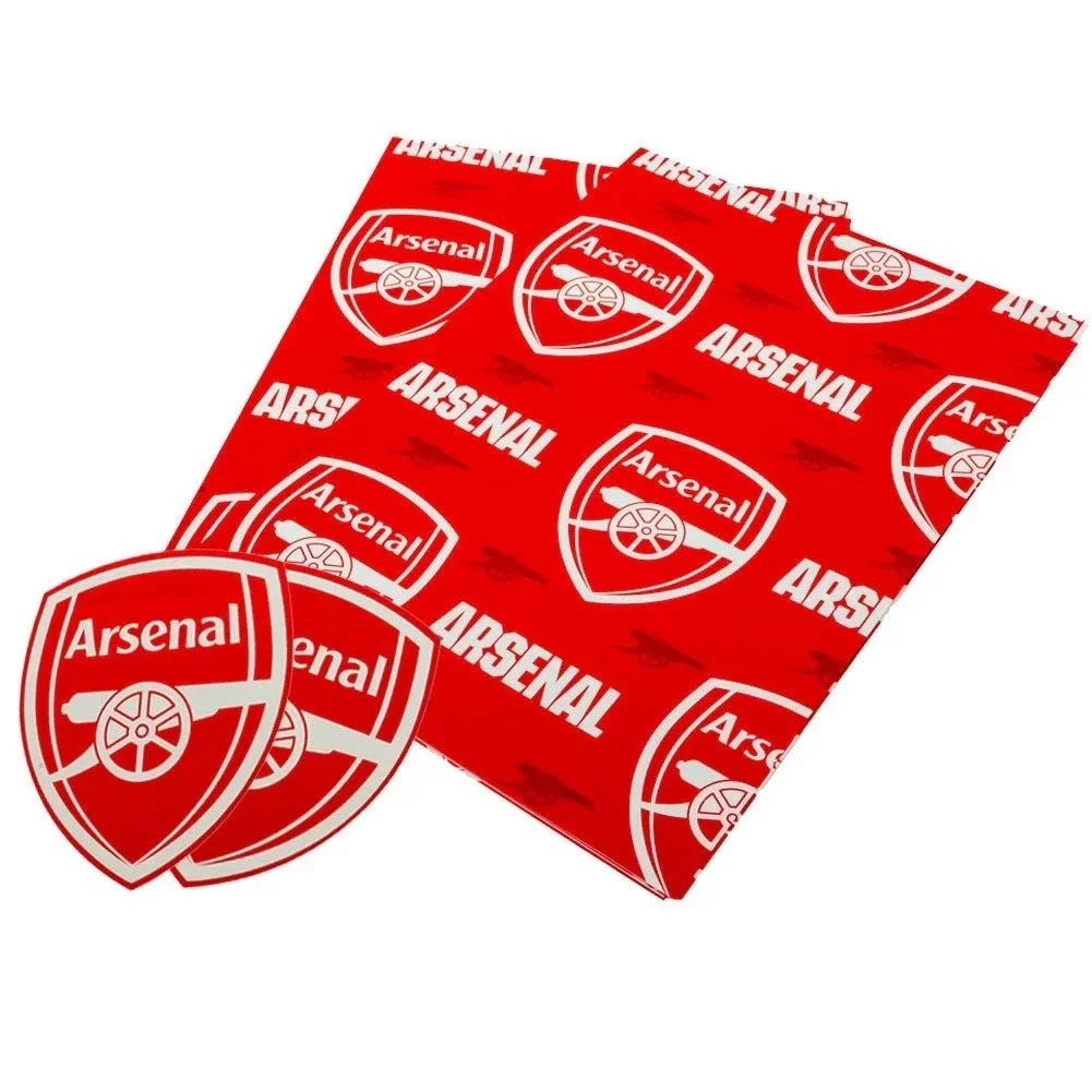 Arsenal FC Text Gift Wrap - £3.14
