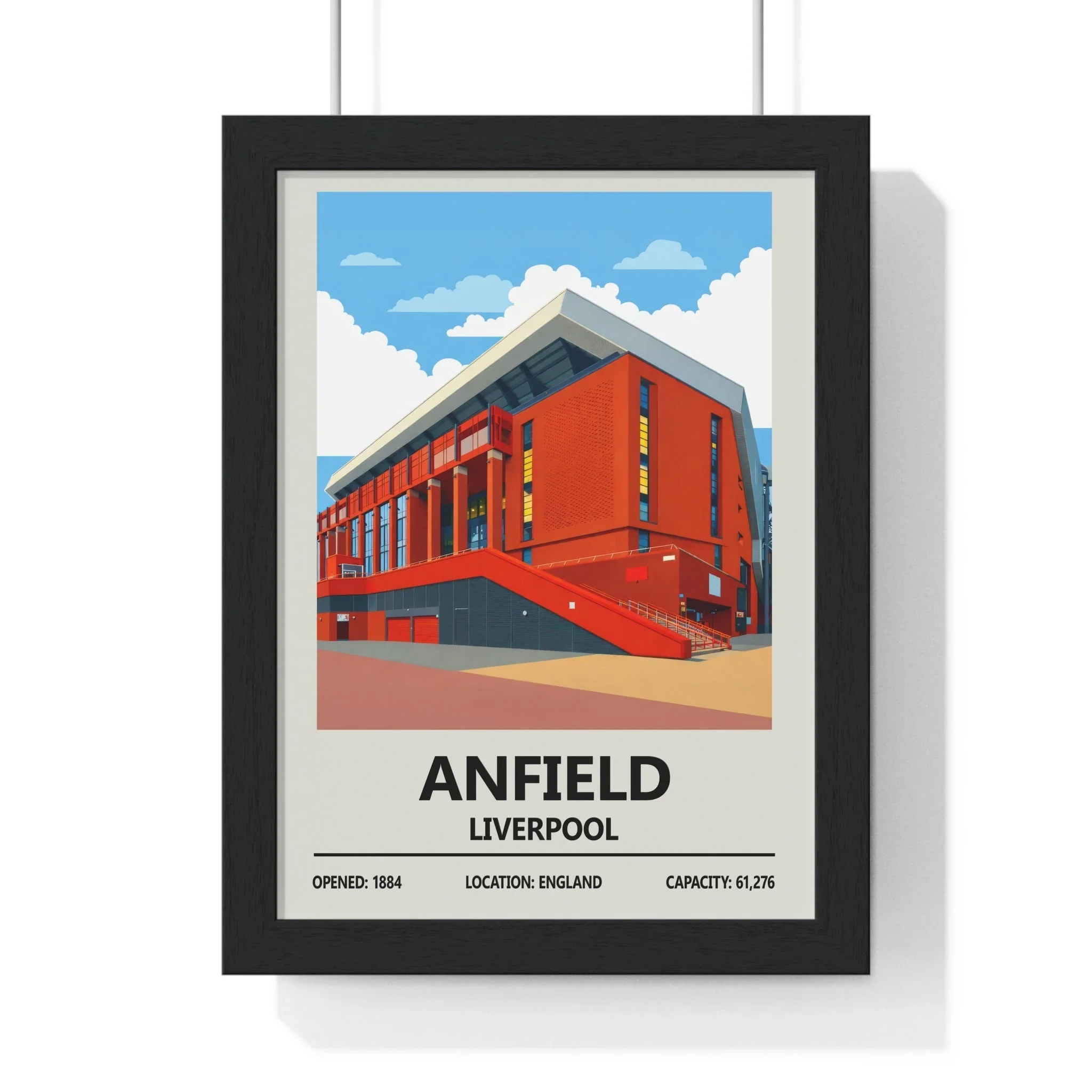 Anfield Stadium Print A3 Framed
 £29.99 