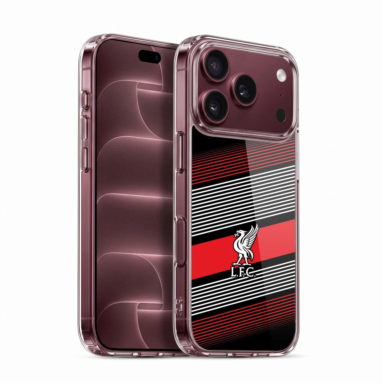 Liverpool FC Crest Stripes Soft Gel Case for Apple iPhone 18 Pro
 £24.95 