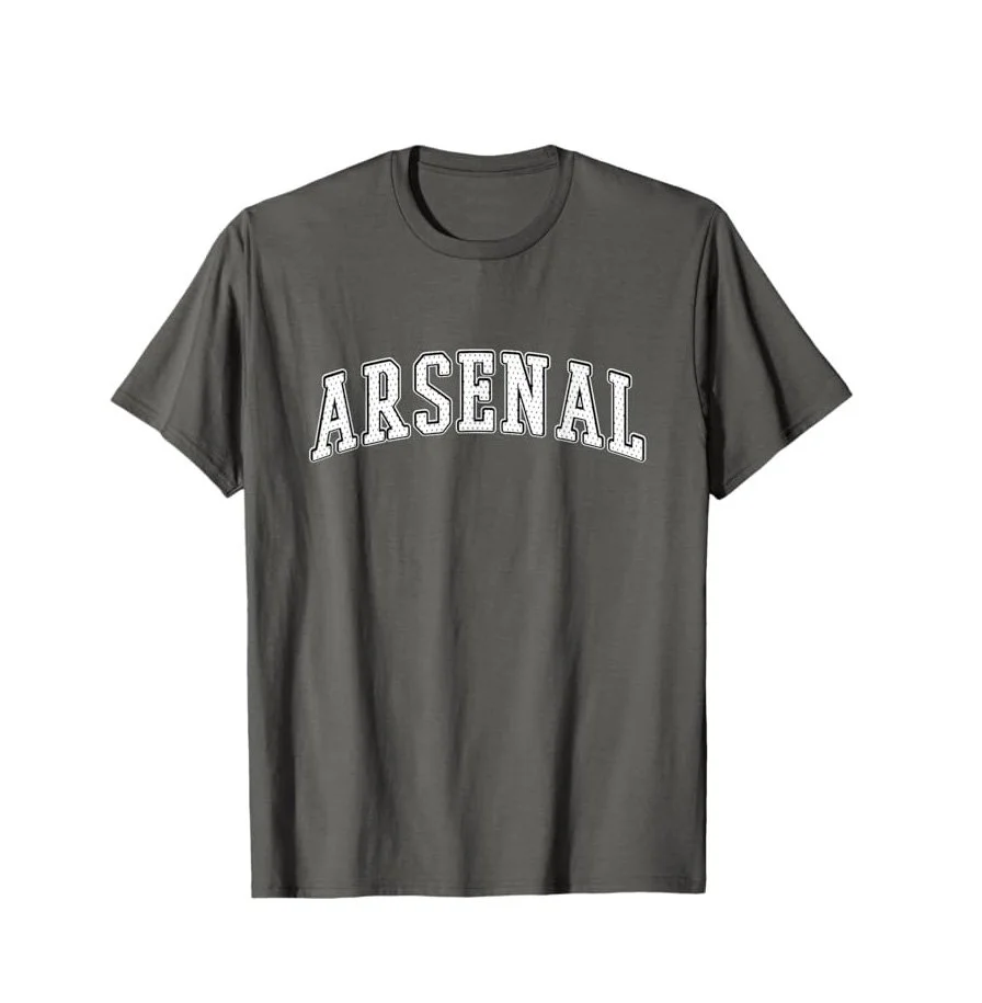 Arsenal Varsity Town of North London, England UK T-Shirt - £17.49