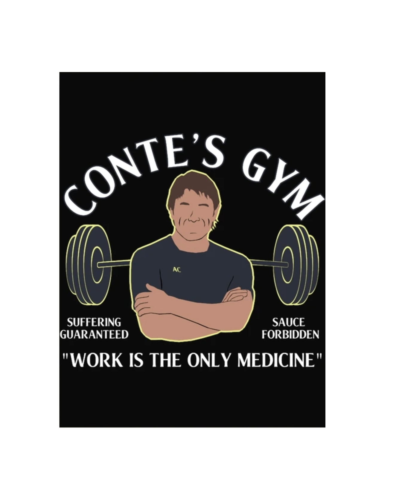 Anonio Conte | Tottenham Hotspur FC | Metallic 30.5cm x 40.6cm Photographic Art Print - £11.60