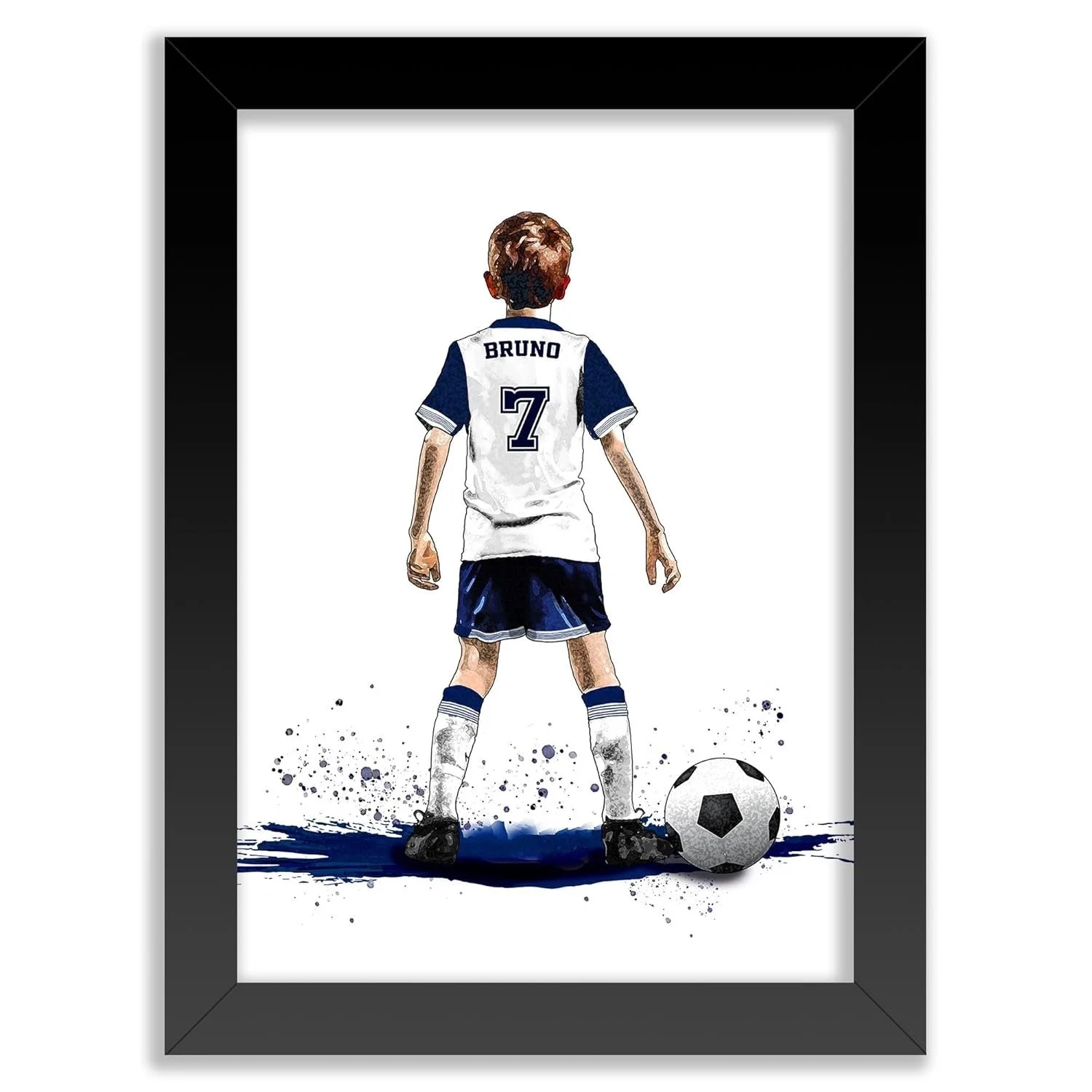 Personalised Tottenham Gifts for Boys Unframed - Tottenham Hotspur - Tottenham Posters for Boys Bedrooms  - £11.95