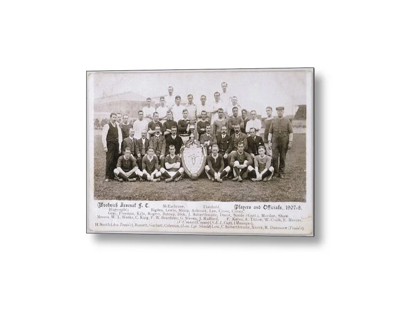 Woolwich Arsenal Football Team Metal Print 36in x 23in - £115.30