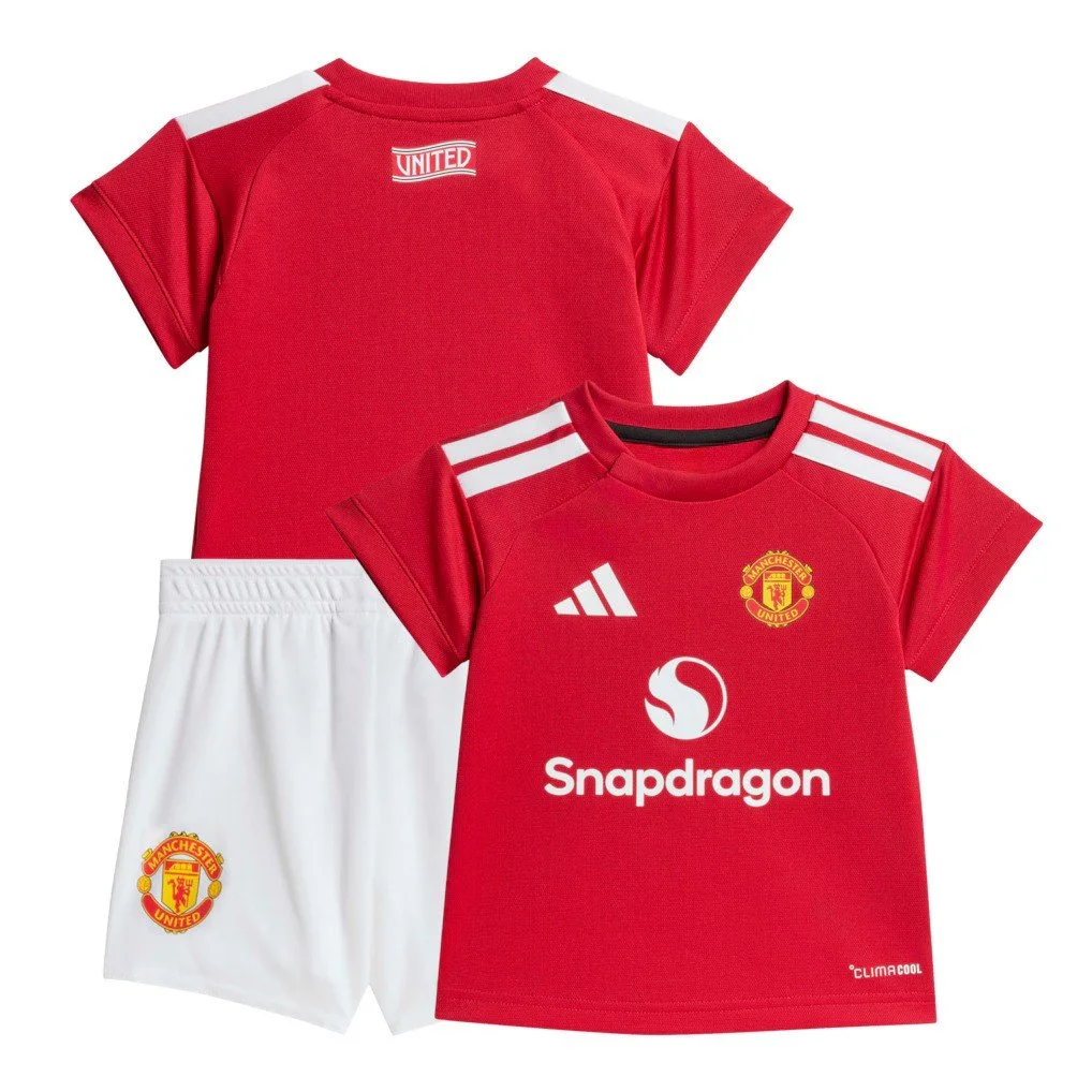 Manchester United adidas Home Babykit 2026-27 - £40.00