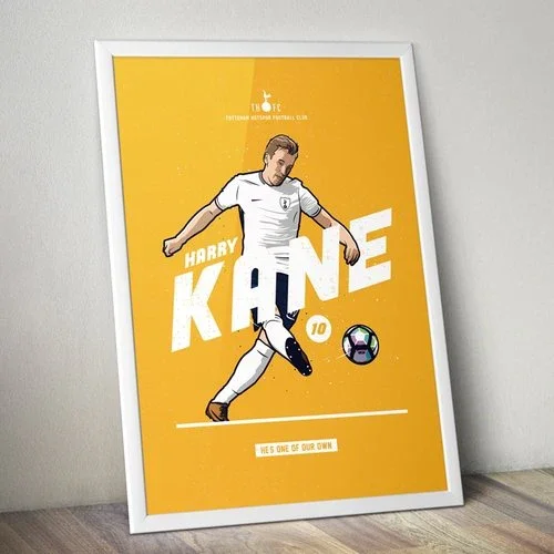 Harry Kane | Tottenham Hotspur FC | A3 Poster Art - £20.00