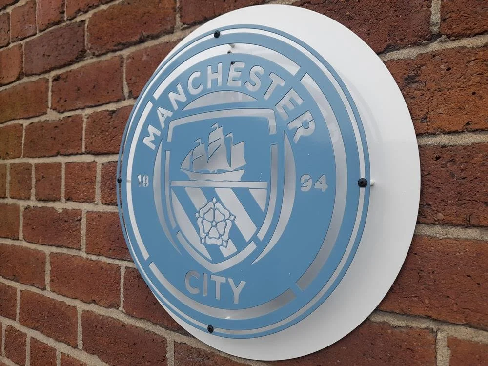 Handmade Manchester City FC Sign - £50.00