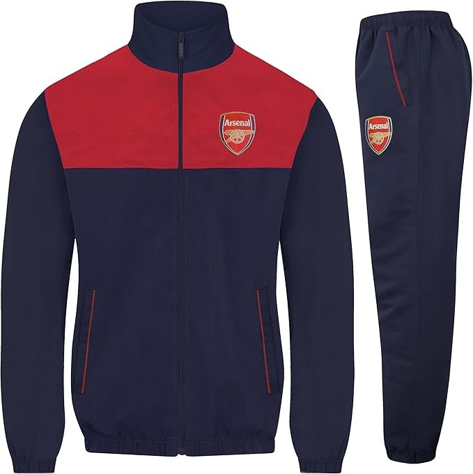 Arsenal FC Official Mens Tracksuit Jacket & Pants Set - £64.99