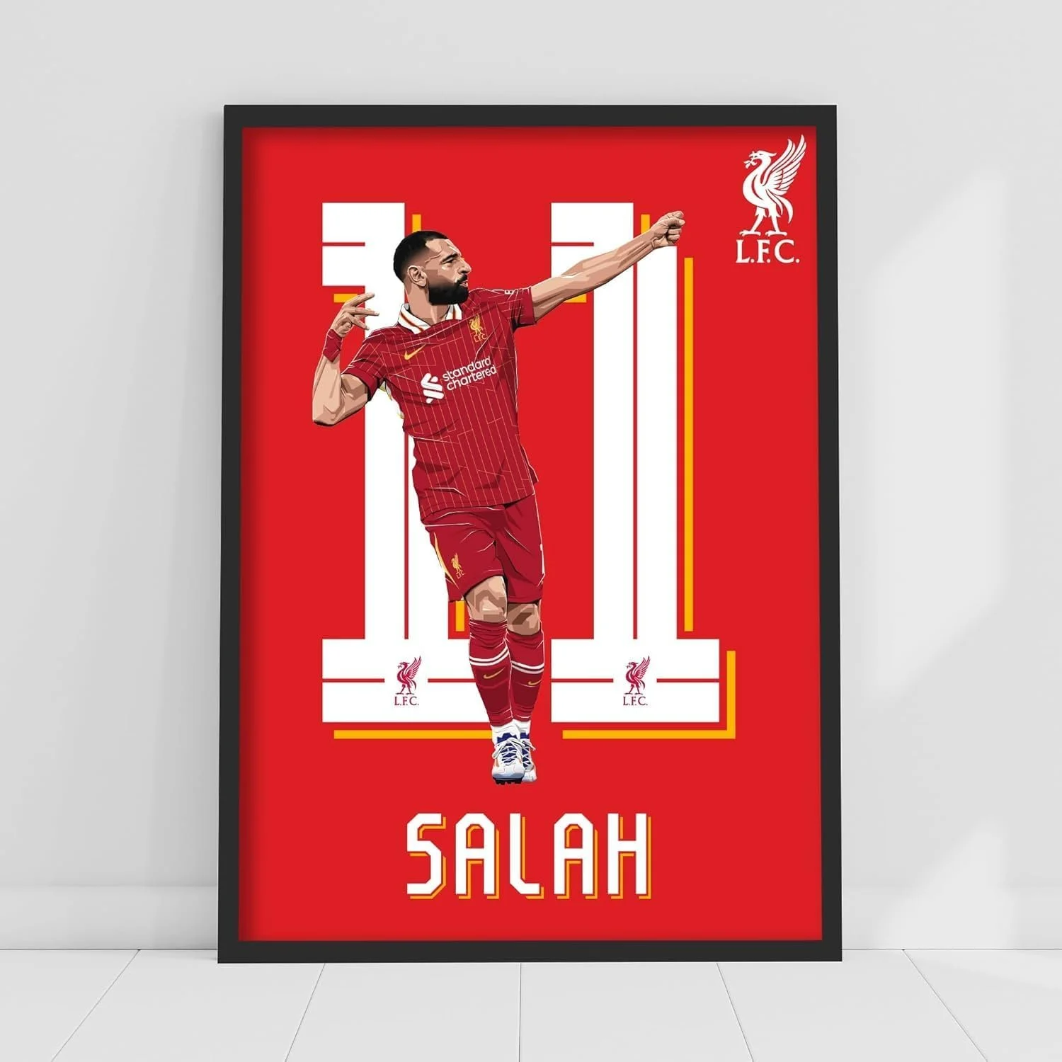 Liverpool FC Print - Salah Celebration Poster (21cm x 29.7cm - A4) - £11.99