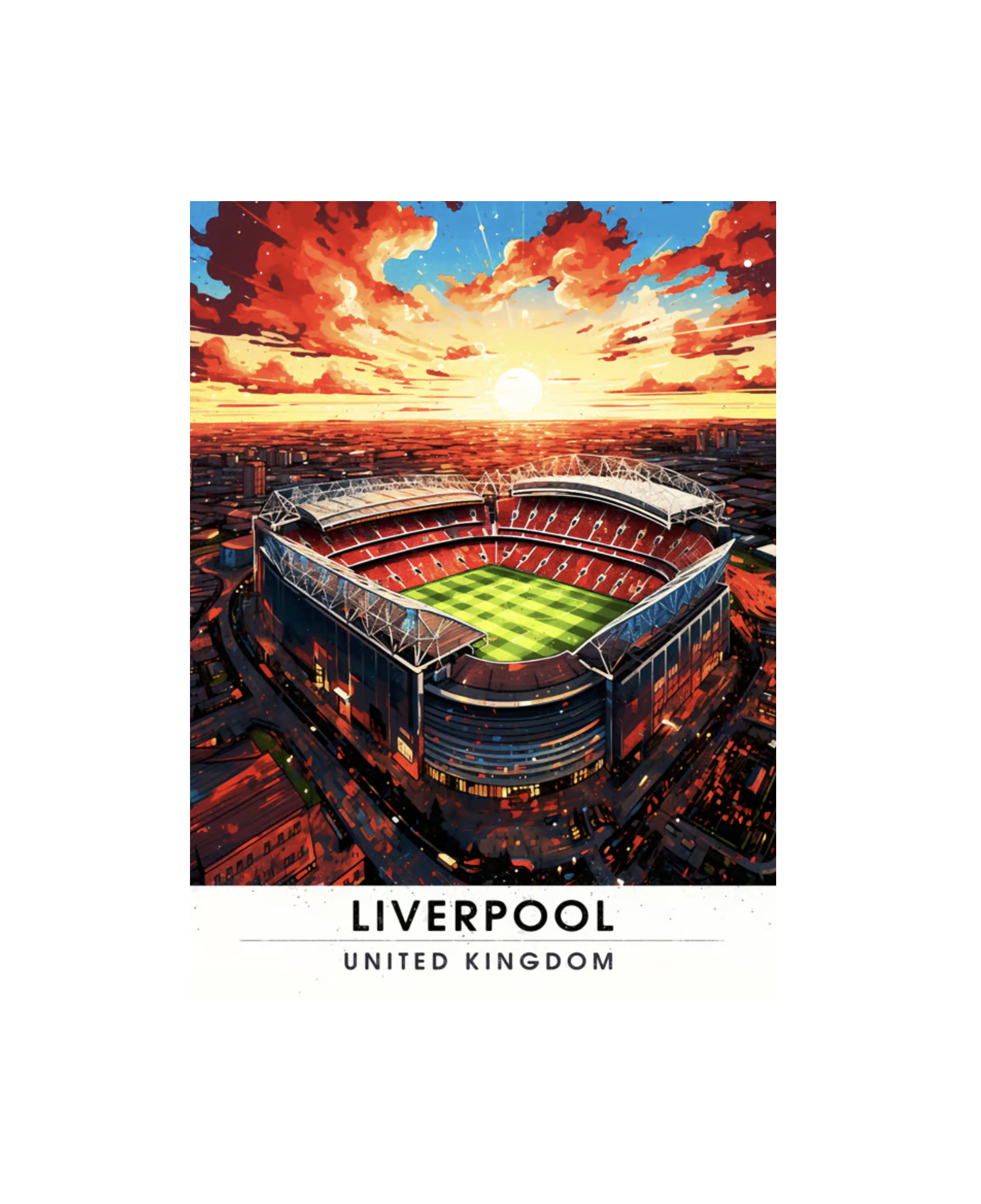 Liverpool Anfield Stadium Framed Fine Art 30cm x 40cm
 £119.12 